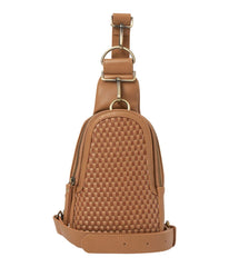 Liberty Woven Crossbody Bags Tan