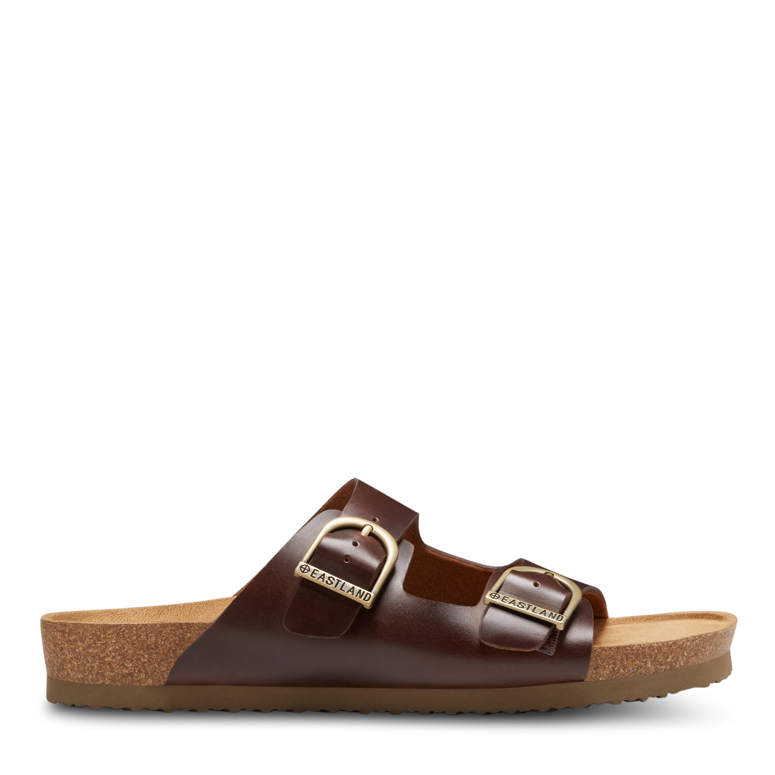  Eastland Cambridge Leather Sandal - Mahogany - Bonton