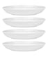  Noritake Hammock Set of 4 Dinner Bowls - Grey - Bonton