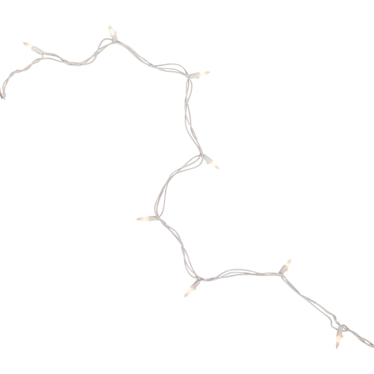  Northlight 100-Count Clear Mini Christmas Light Set  20.25ft White Wire - Default Title - Bonton