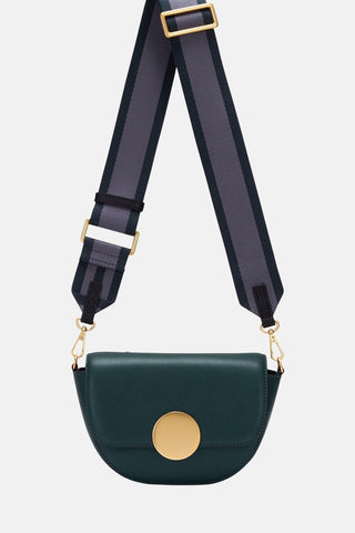 Oryany - Lottie Saddle Crossbody Small Handbags - Green / One Size