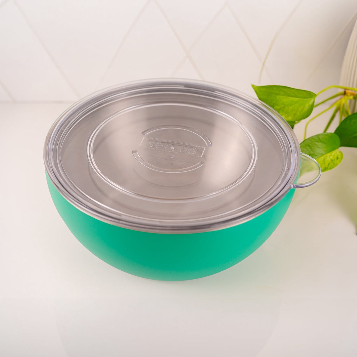  Served Served Vacuum-Insulated Large Serving Bowl (3Q) - Greens - Default Title - Bonton