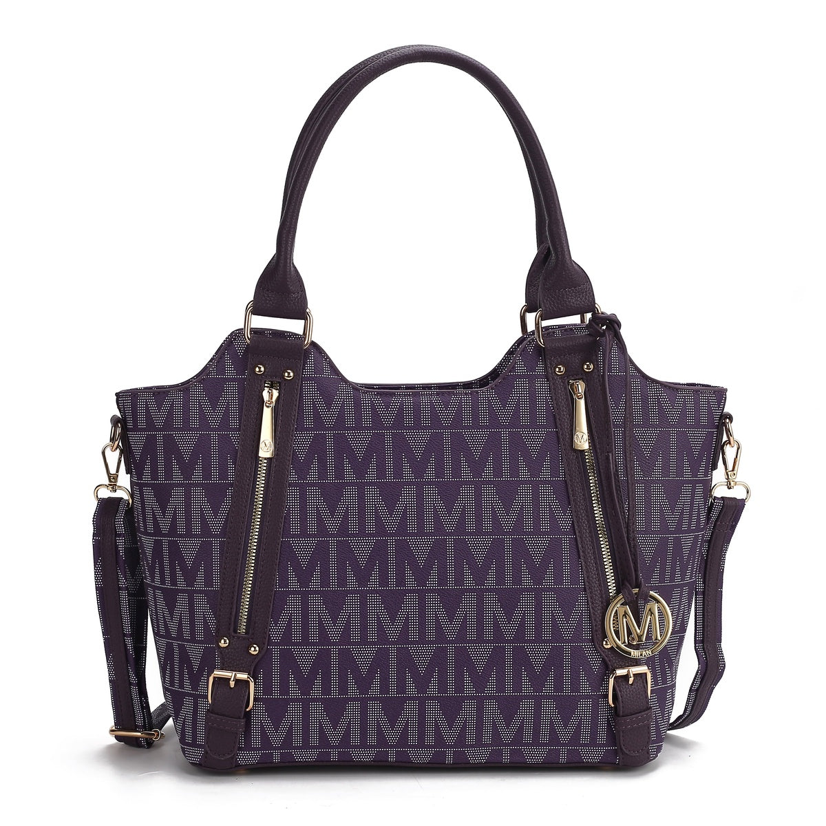  MKF Collection Thania Signature Tote Bag - Beige - Bonton