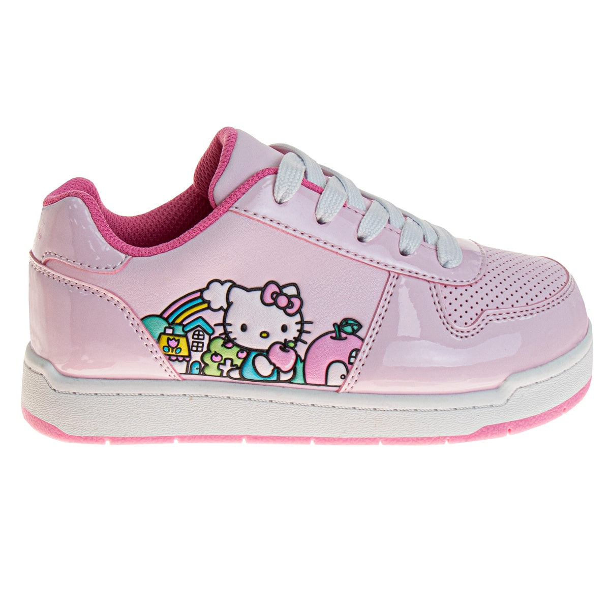  Josmo Hello Kitty Girls' Lace Up Vintage Fashion Sneakers - 4 - Bonton