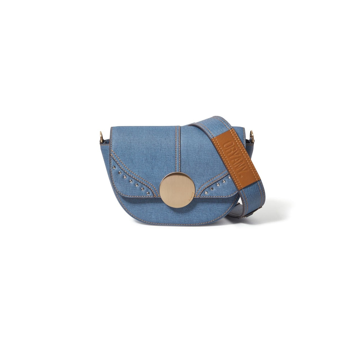  Oryany Lottie Denim Crossbody - Denim Blue - Bonton