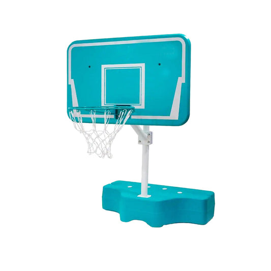 42 Inch Poolside Adjustable Basketball Hoop for In-Ground Pools