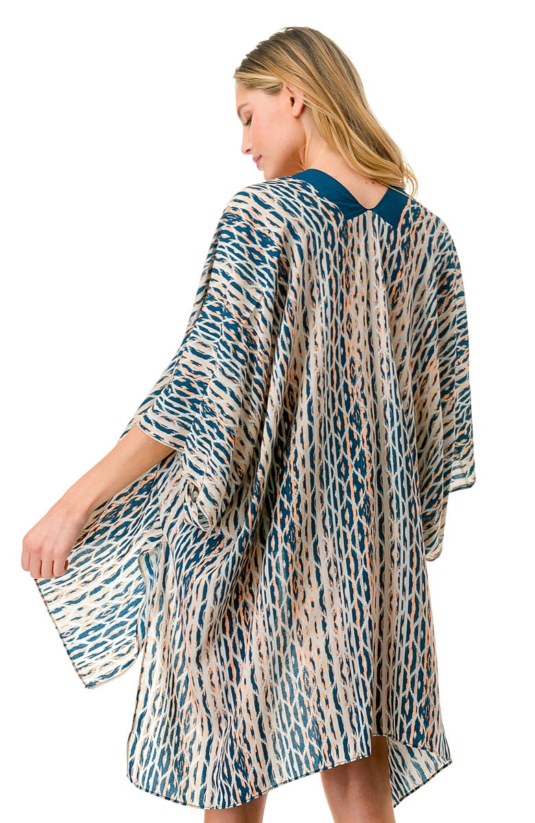  Marcus Adler The Vanessa Kimono - BLUE - Bonton