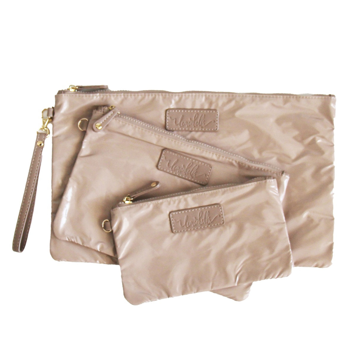  Lemonbella The Carly Trio Wristlet Sand - Default Title - Bonton