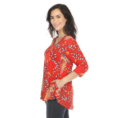 Women's Vibrant Boho Swing Top