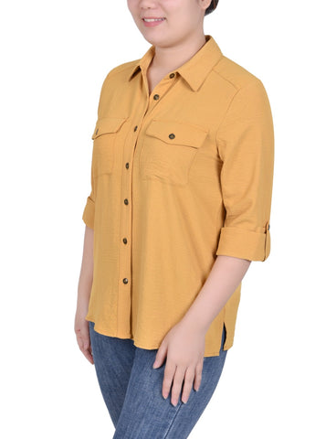 Roll Tab Blouse