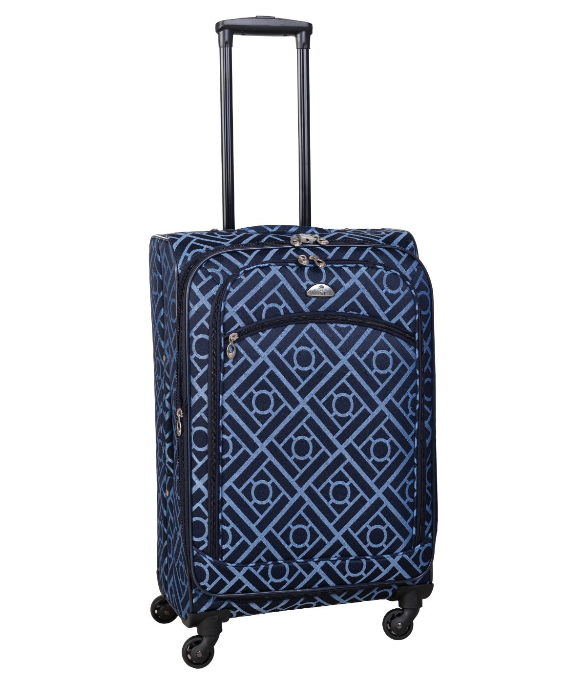  American Flyer Astor Collection 5-Piece Luggage Set - Blue - Bonton