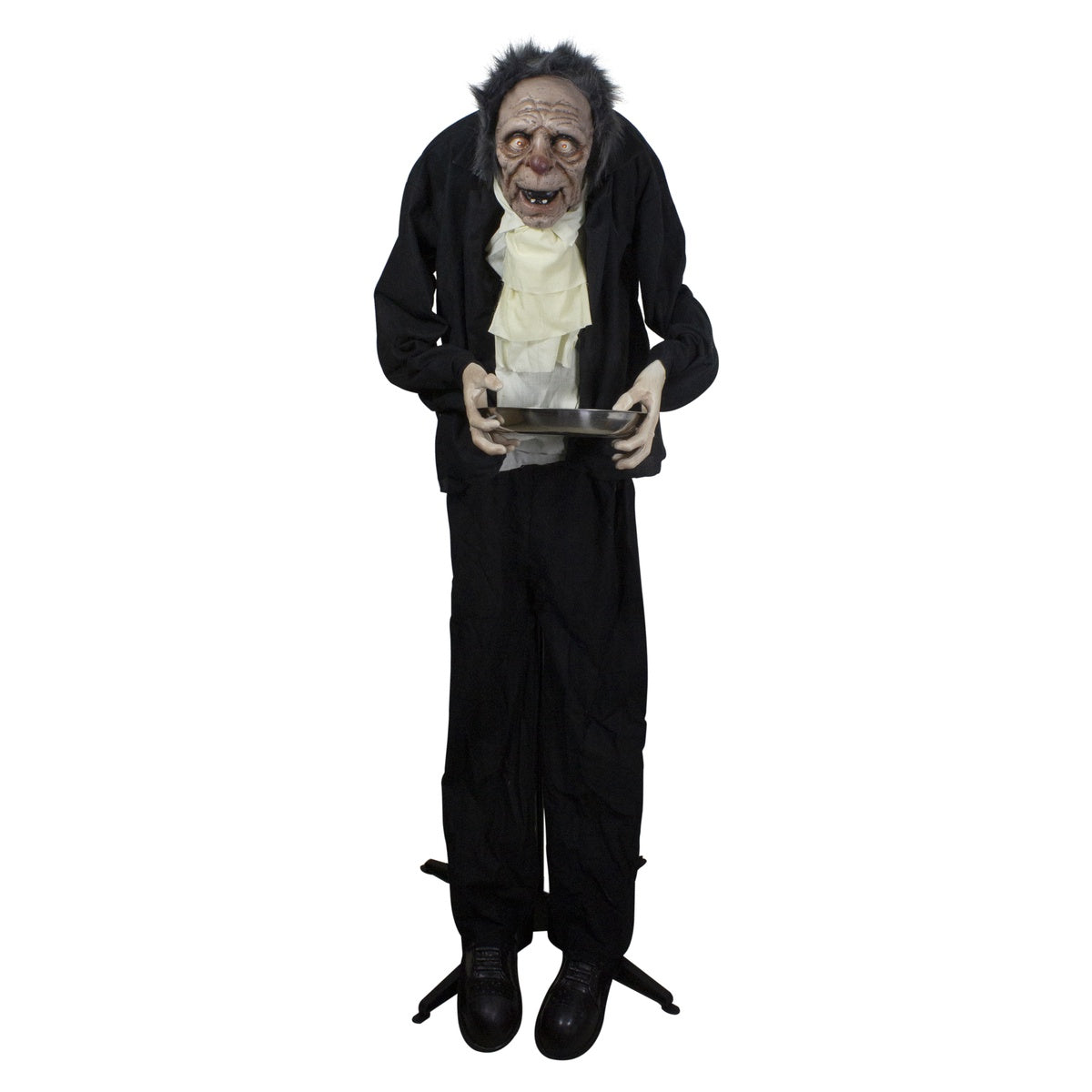  Northlight Lighted and Animated Scary Butler Standing Halloween Decoration - 5' - Default Title - Bonton