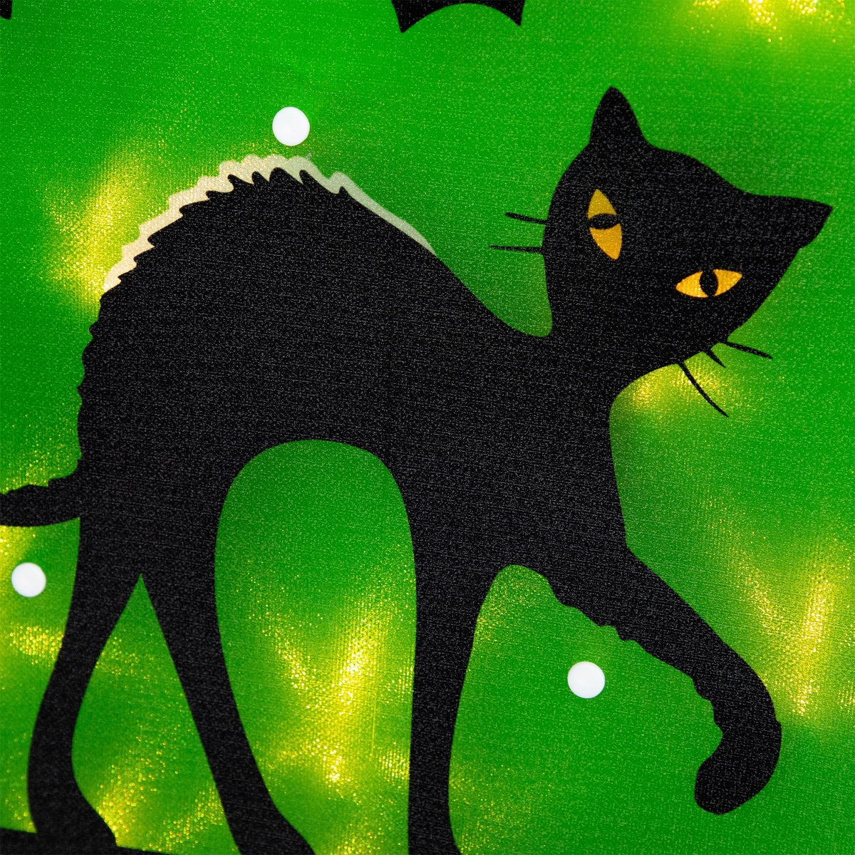  Northlight Lighted Cat Halloween Window Silhouette - 13.75
