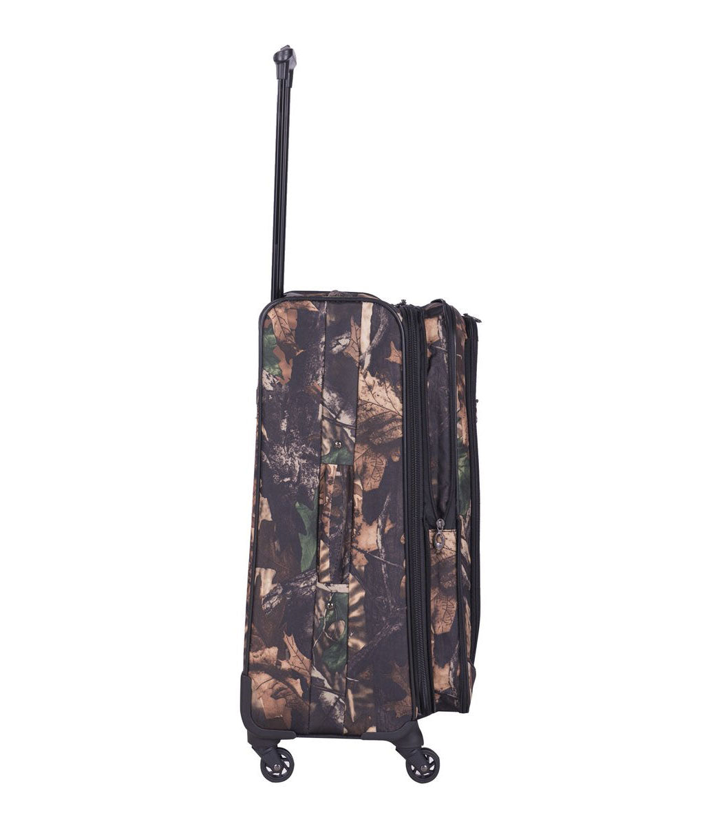  American Flyer American Flyer Camo Green 5-Piece Spinner Luggage Set - Default Title - Bonton