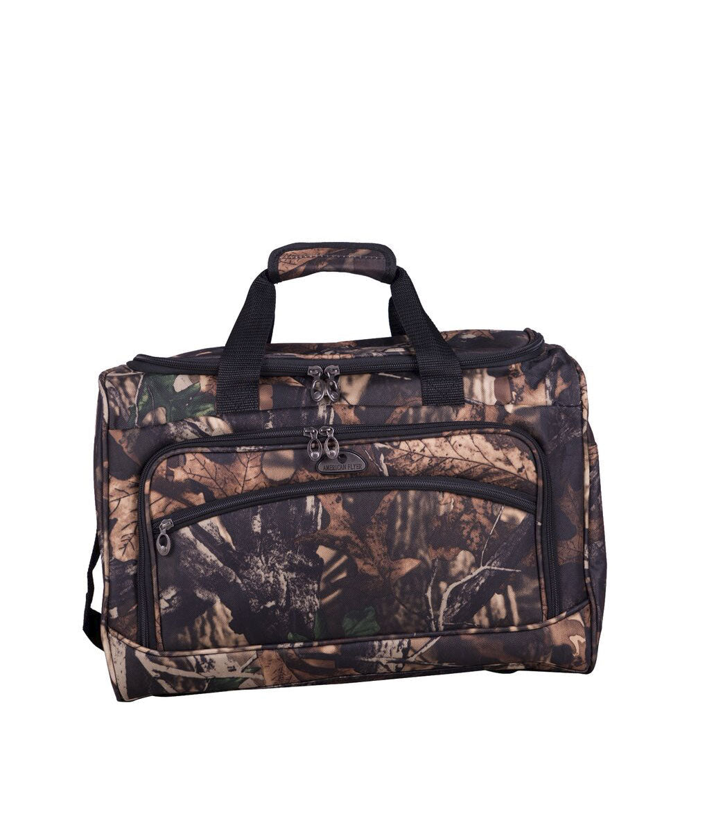  American Flyer American Flyer Camo Green 5-Piece Spinner Luggage Set - Default Title - Bonton