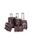 American Flyer Camo Green 5-Piece Spinner Luggage Set