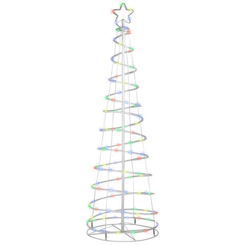 6' LED Color Changing Multiple Function Outdoor Spiral Christmas Tree