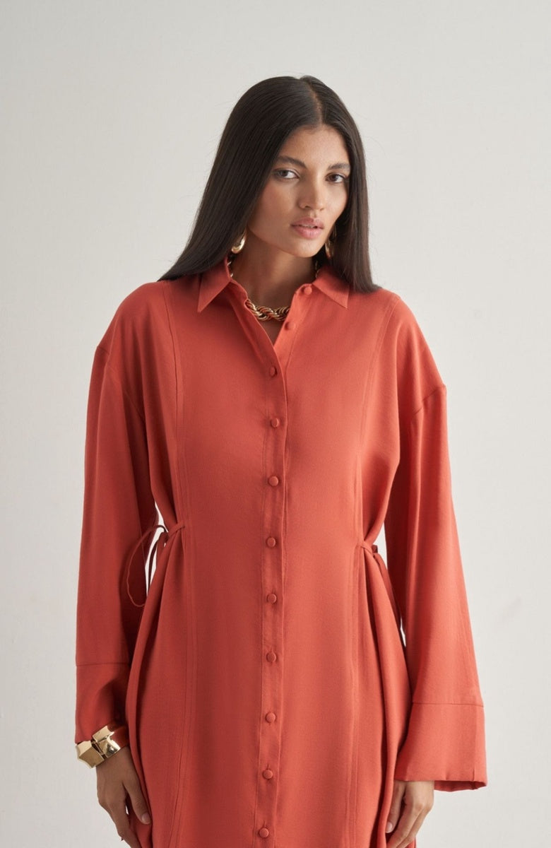  Mizalle Mizalle Tunic - Coral - Bonton