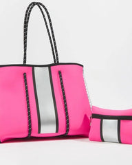 The Ella Neon Pink Tote