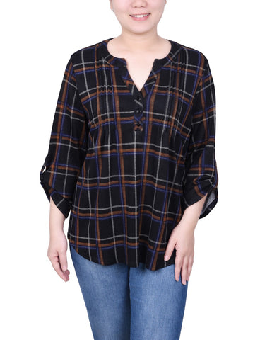 3/4 Roll Sleeve Top