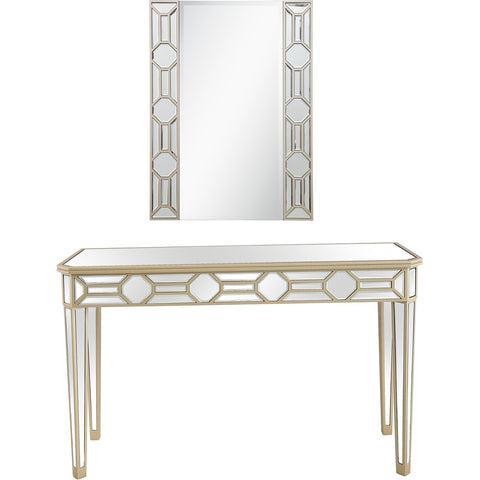 Lilian Wall Mirror and Console Table