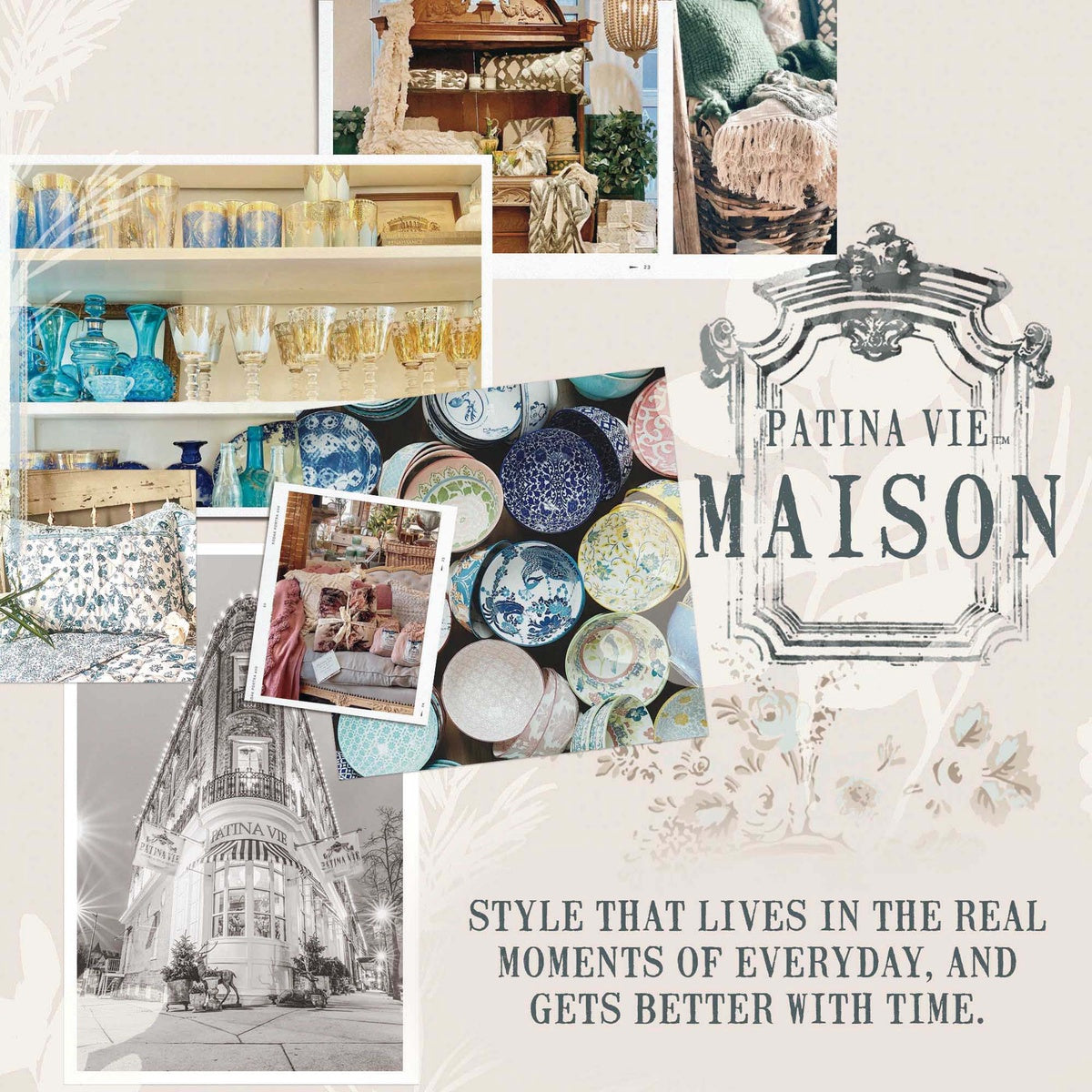  Patina Vie Maison Patina Vie Maison Assorted Artisan Dish Set, Set of 4 - Artisan Appetizer 6