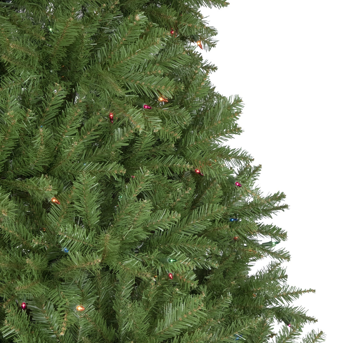  Northlight 9' Pre-Lit Rockwood Pine Artificial Christmas Tree  Multi Lights - Default Title - Bonton