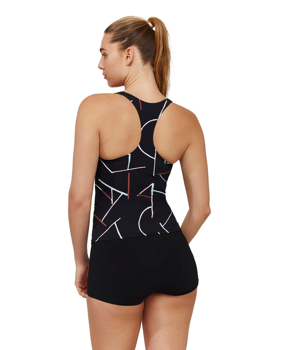  Free Sport Kai Scoop Neck Tankini Top - Kai-Multi - Bonton