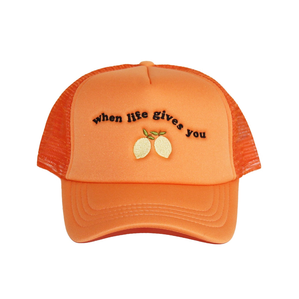  Lemonbella Eisley Hat “When Life Gives You Lemons” - Sage - Bonton