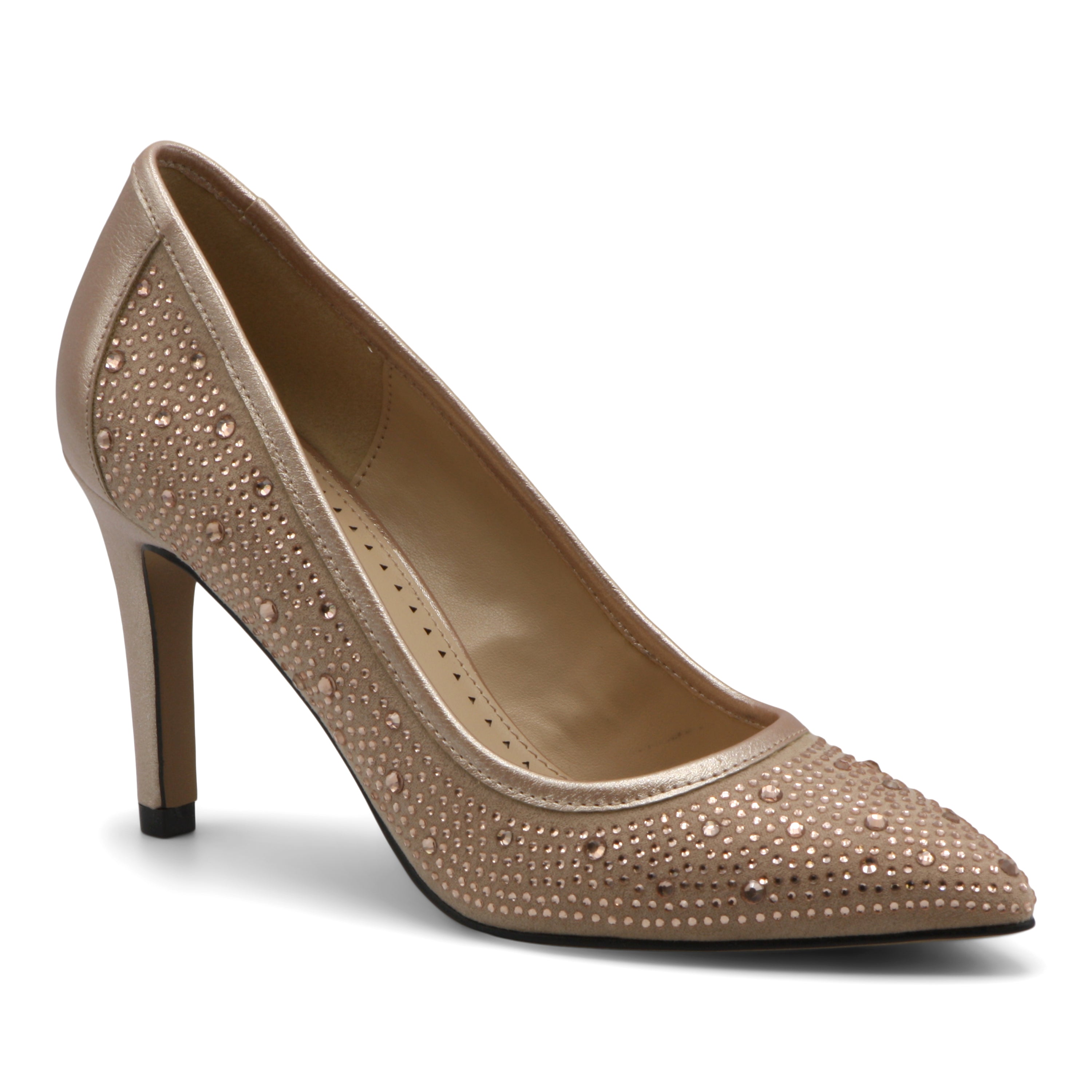  Naida Embellished Pumps - Champgne - Bonton