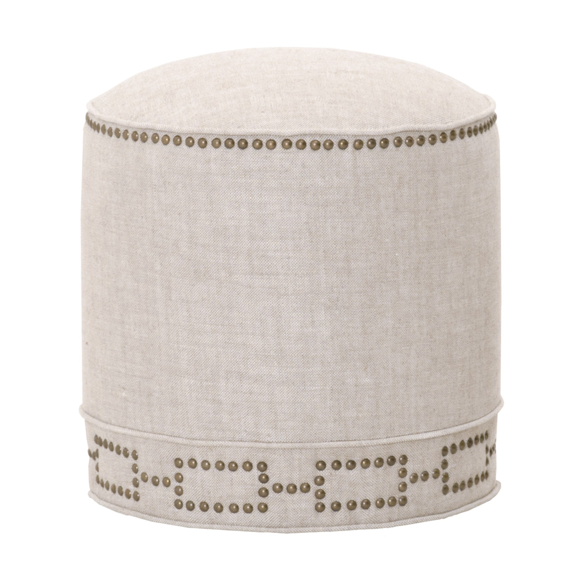  Essentials For Living Marlow Ottoman - Bisque - Bonton