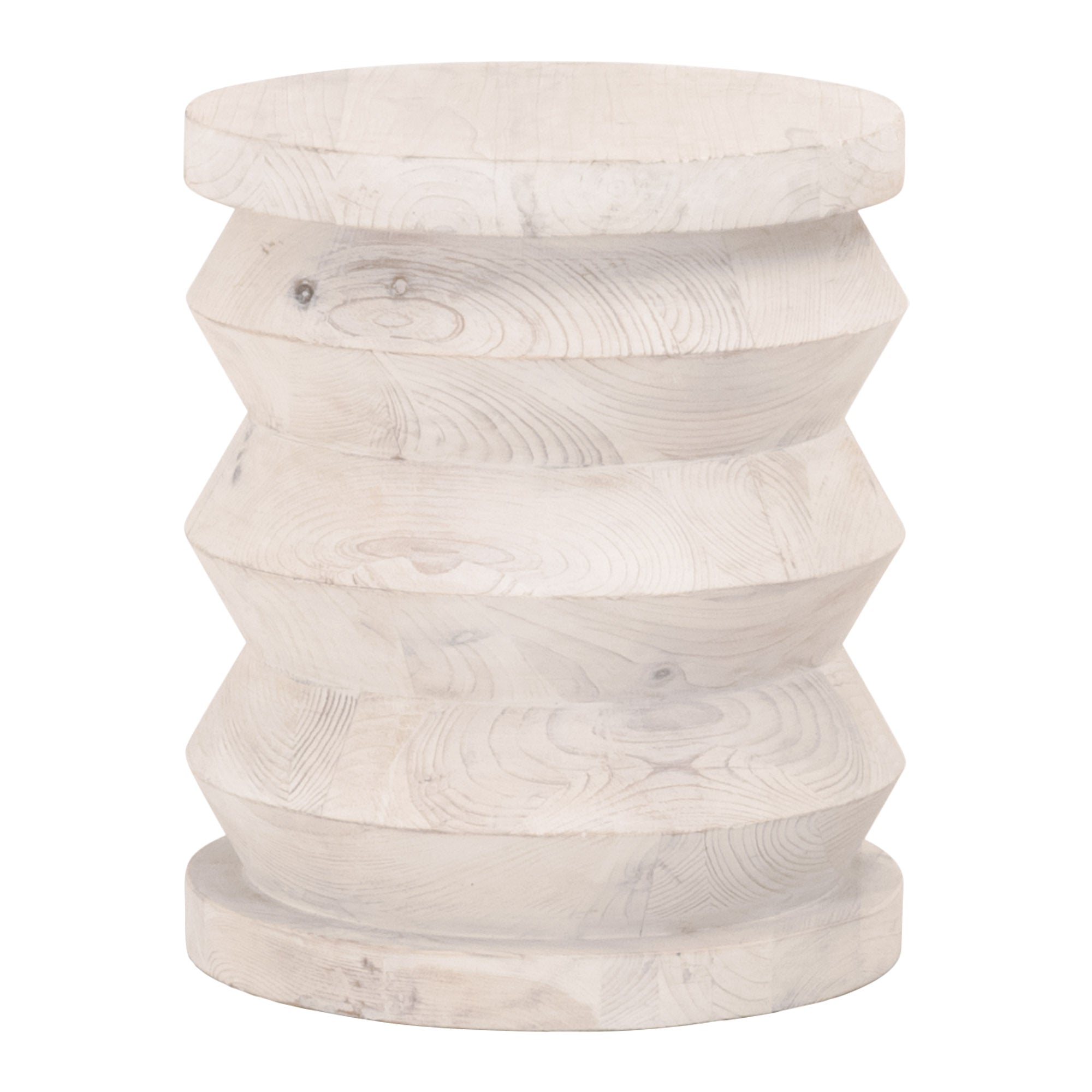  Essentials For Living Pier Accent Table - Whitewash - Bonton