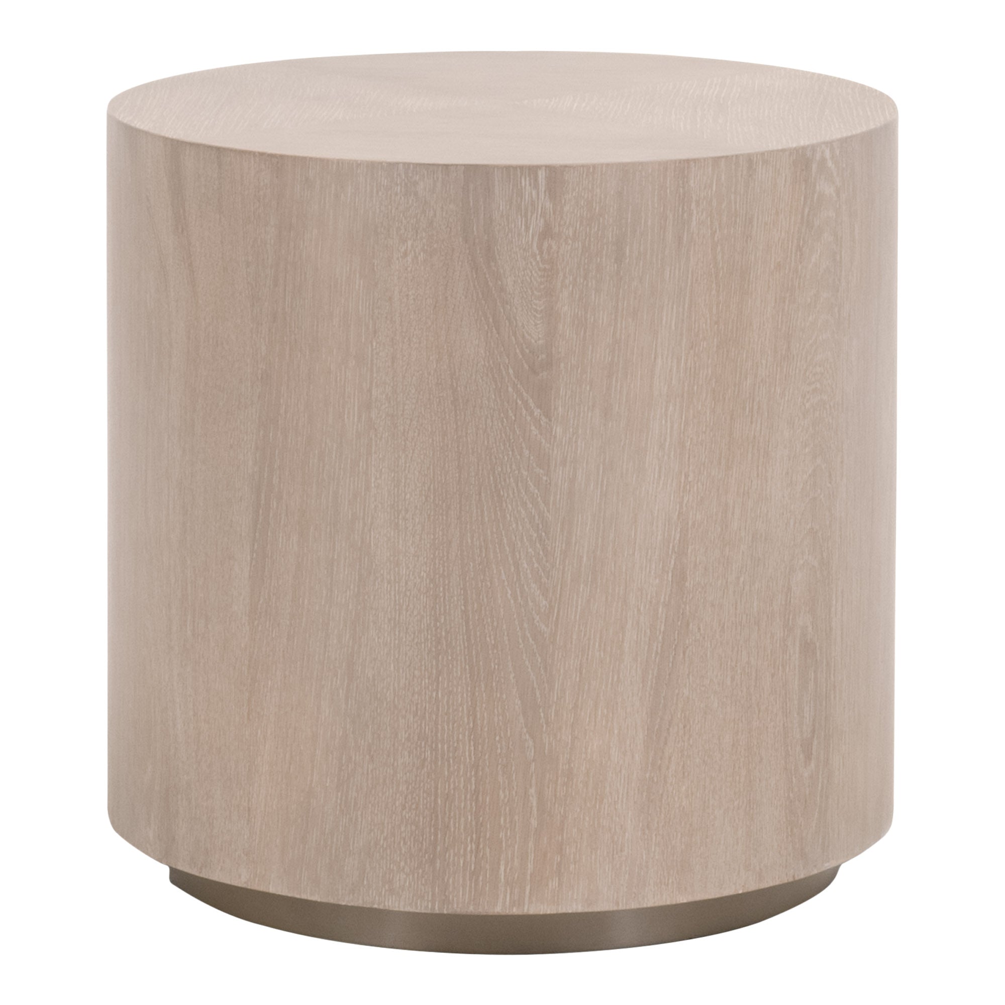  Essentials For Living Roto Large End Table - Natural Gray - Bonton