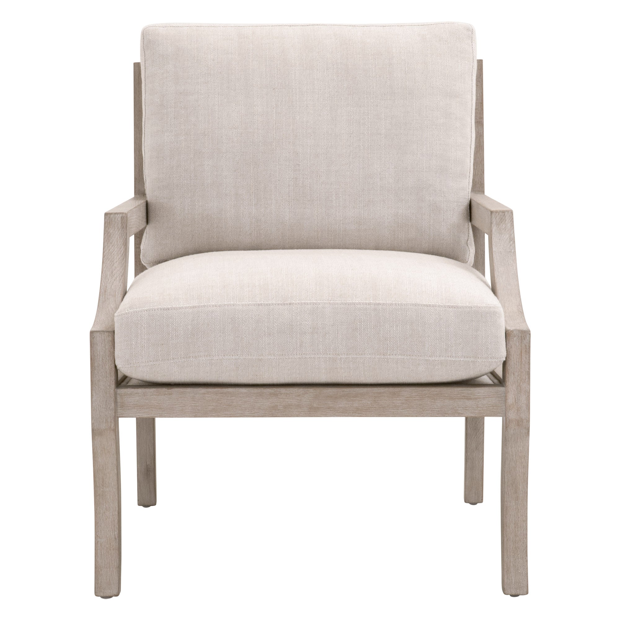  Essentials For Living Stratton Club Chair - Bisque Natural Gray - Bonton