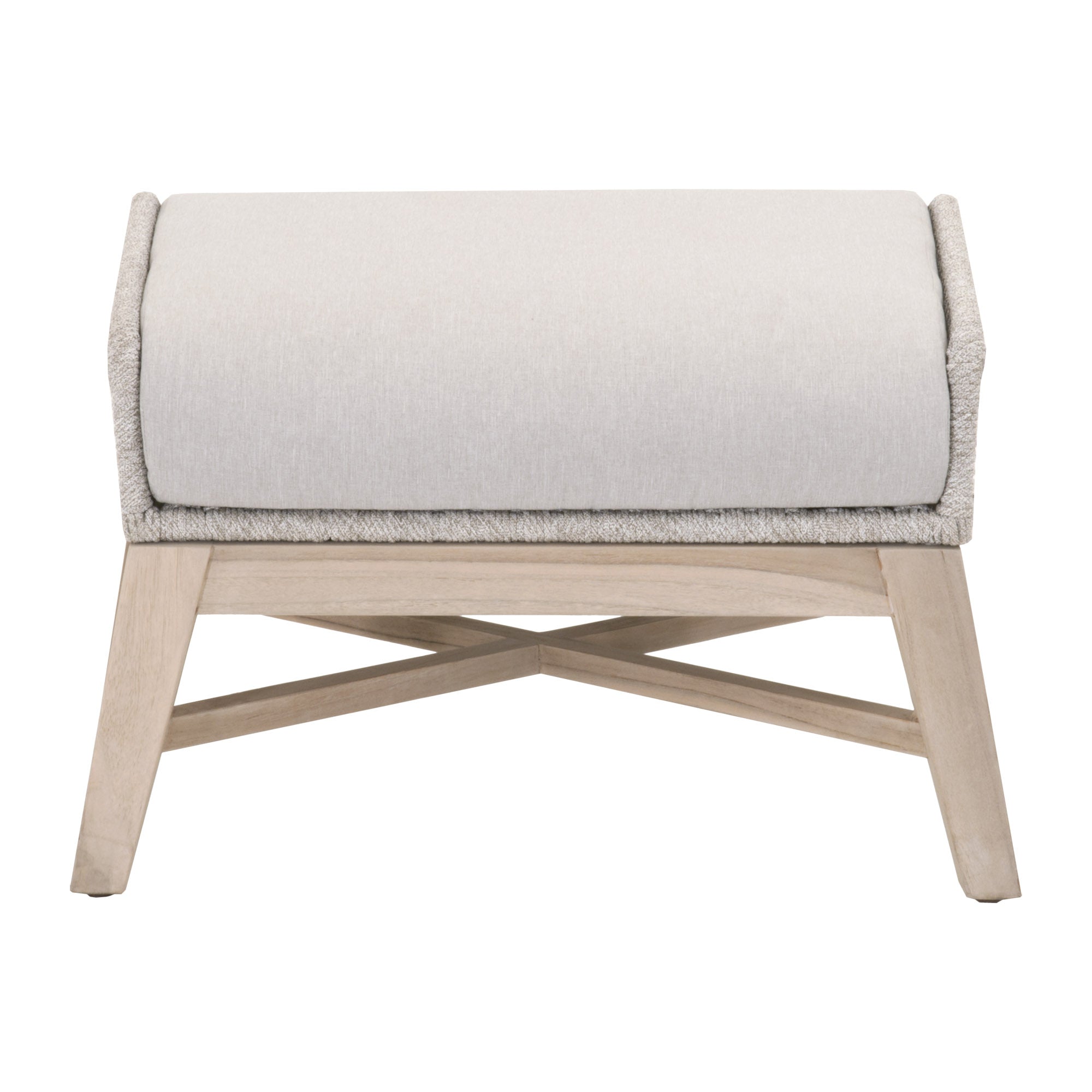  Essentials For Living Tapestry Outdoor Footstool - Taupe - Bonton