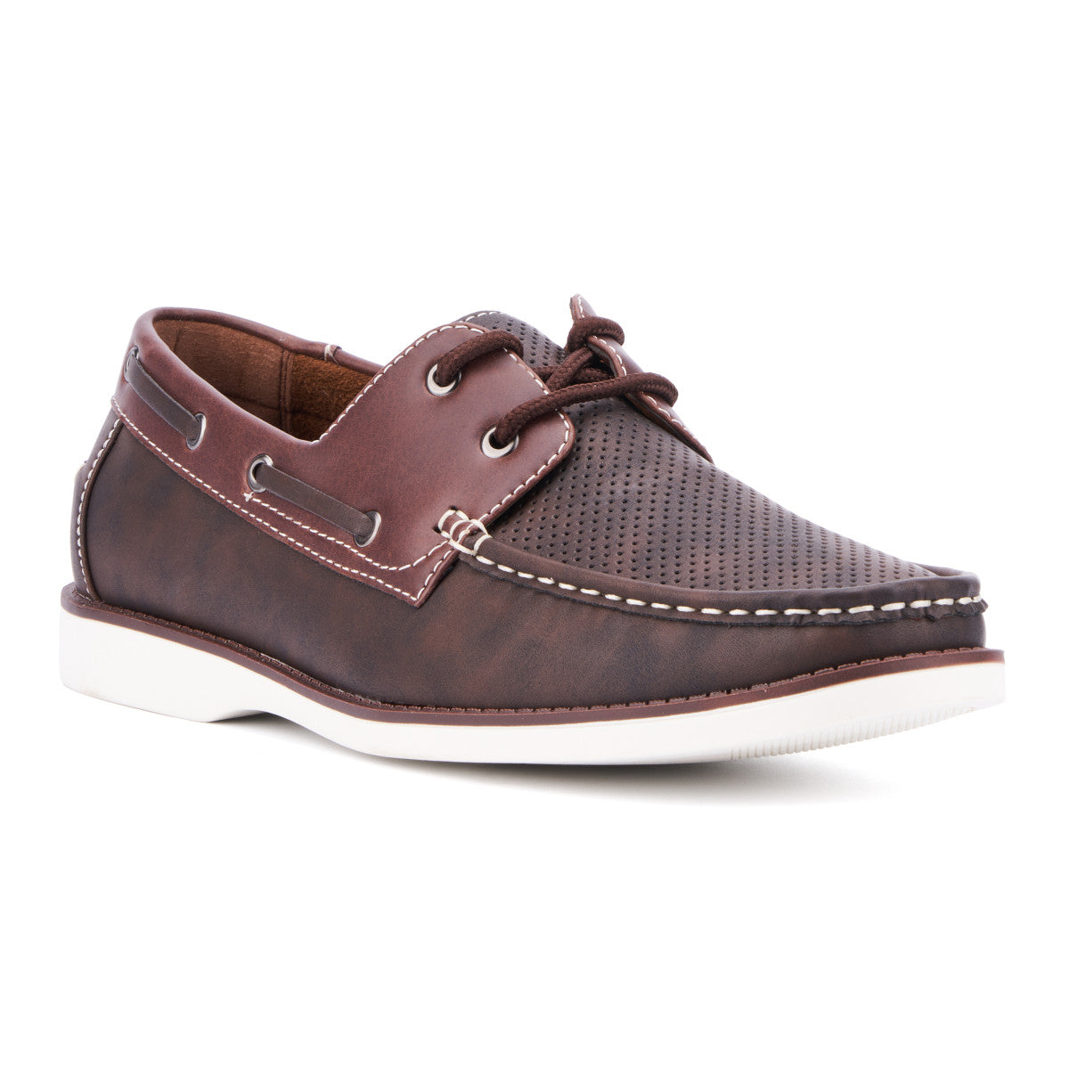  Xray Footwear Quince Men's Boat Shoe - Brown - Bonton