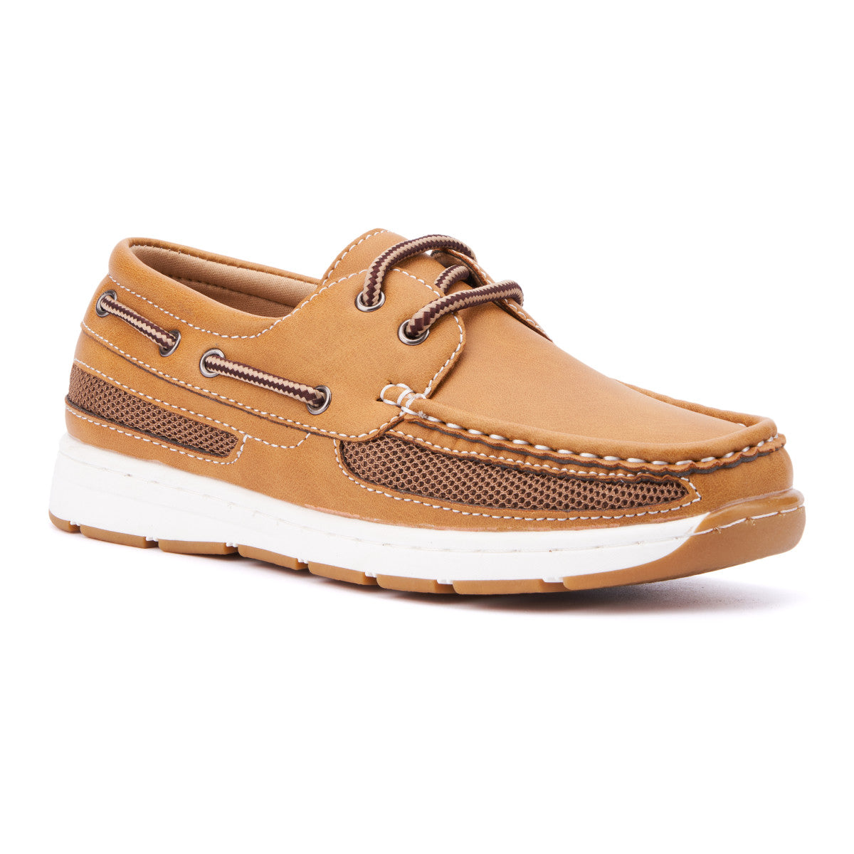  Xray Footwear Erwin Boy's Toddler Boat Shoe - Wheat - Bonton