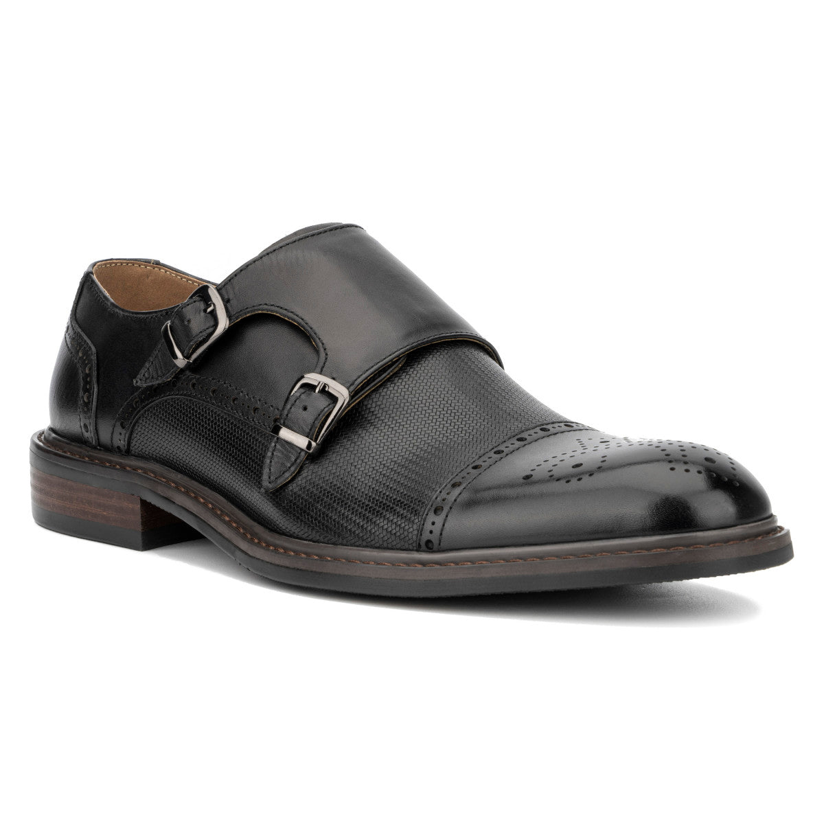  Vintage Foundry Co. Men's Morgan Monk Strap - Black - Bonton