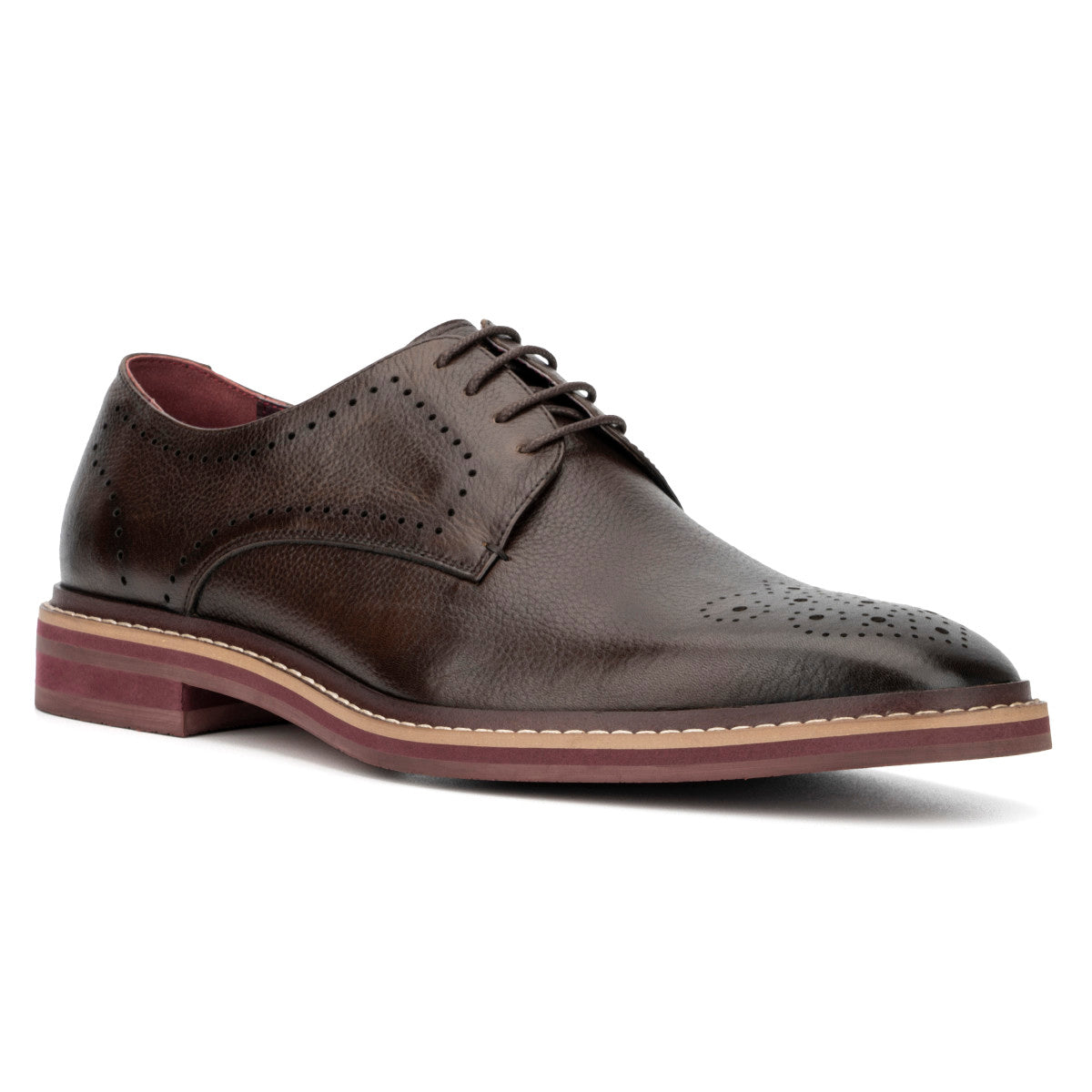  Vintage Foundry Co. Men's Smith Oxford - Brown - Bonton