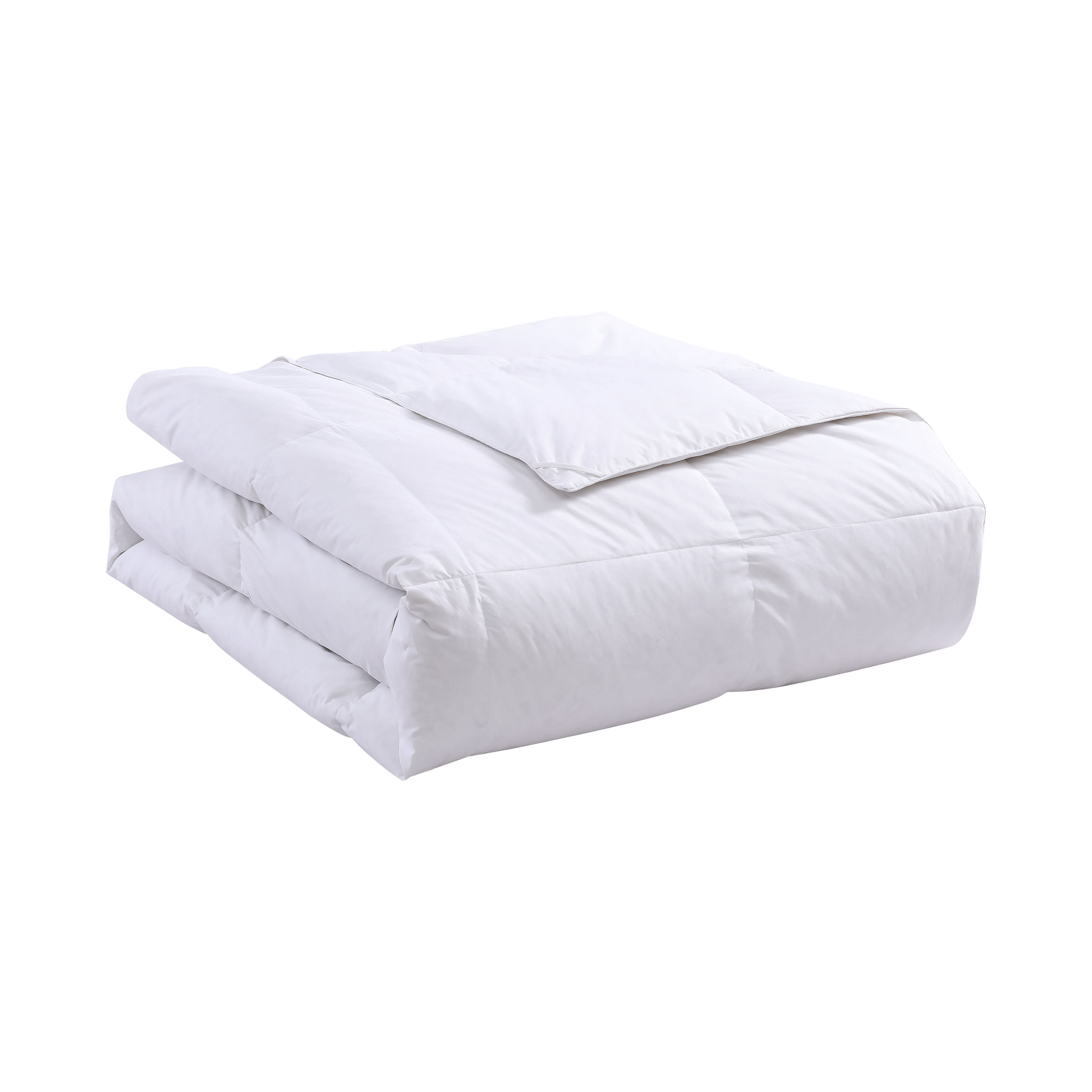  Serta Serta HeiQ Cooling White Feather And Down All Season Comforter - White - Bonton