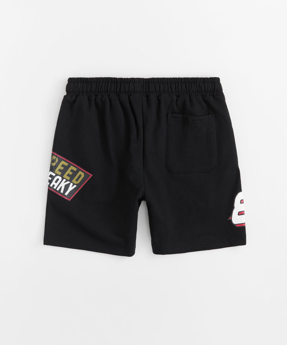  Reason Clothing Chucky Racing Short - Black - BLACK - Bonton