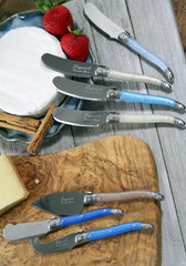 7 Piece Laguiole Cream and Blue Cheese Knife and Spreader Set (LG032)