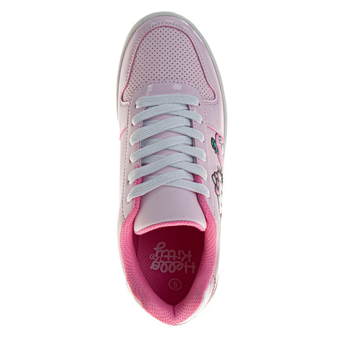 Hello Kitty Women's Lace Up Vintage Fashion Sneakers.