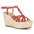  Vintage Foundry Co. Women's Eloise Wedge - Red - Bonton