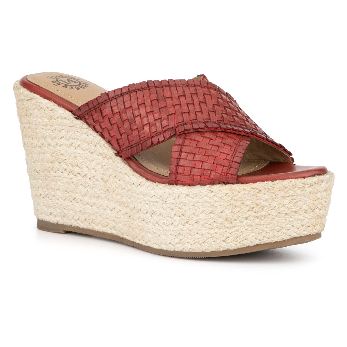  Vintage Foundry Co. Women's Lorie Wedge - Red - Bonton