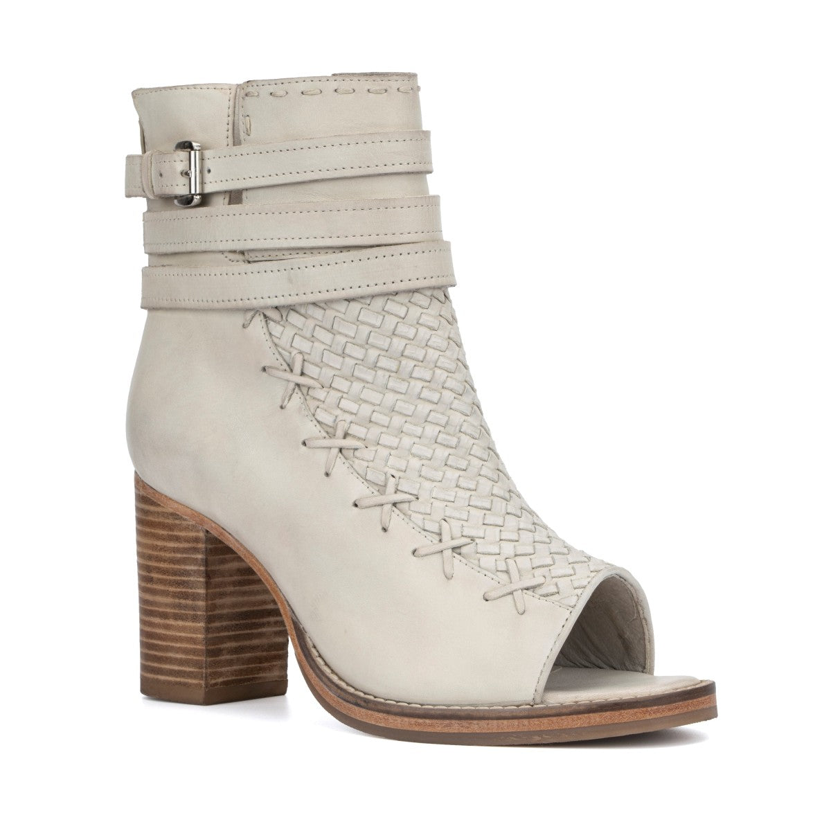  Vintage Foundry Co. Women's Lexi Open Toe Boot - IVORY - Bonton