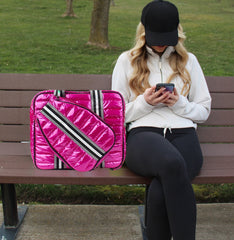 Judy Pickleball Tote Crushing Pink