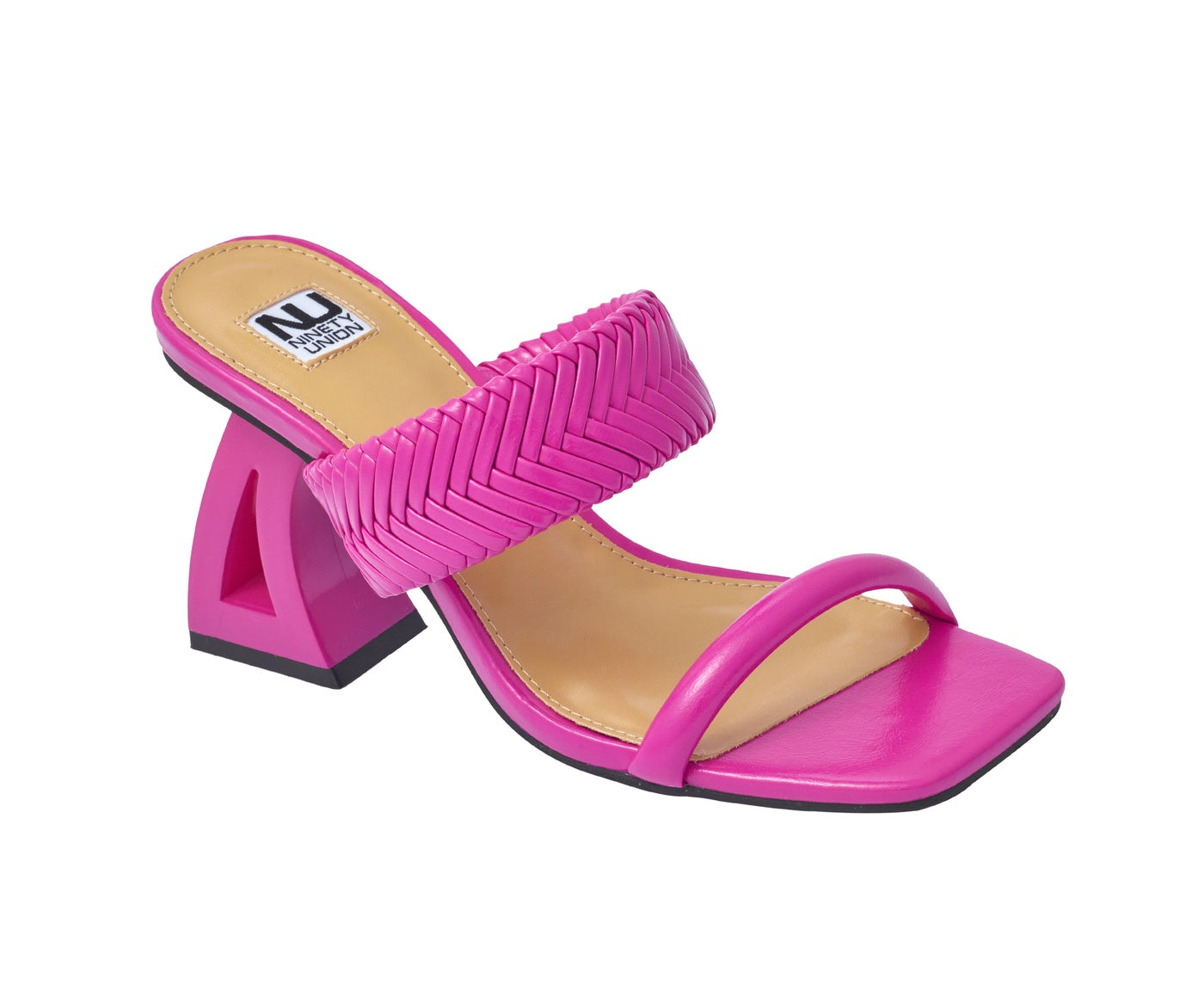  Ninety Union Malibu Two Banded Slide - Fuchsia - Bonton