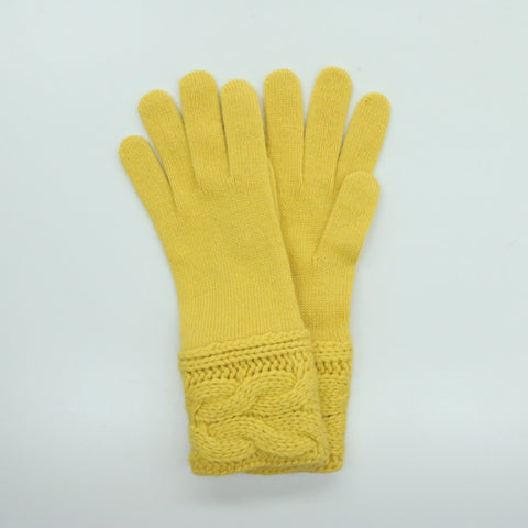 GLOVES WITH CABLES on CUFF