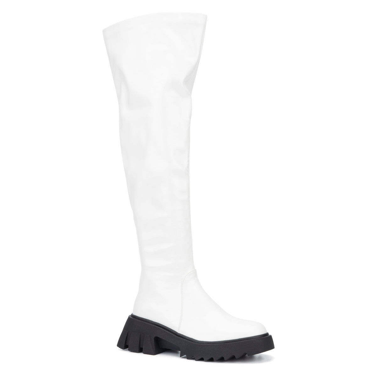  Torgeis Women's Alfie Tall Boot - White - Bonton